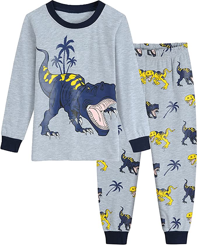 YJWFHPU Dinosaur Pyjamas for Boys | Dino Master