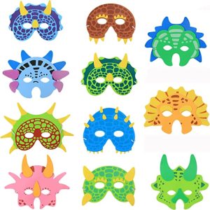 22pcs Dinosaur Masks for Kids