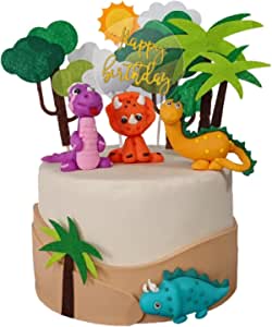 JollyEst Dinosaur Cake Topper