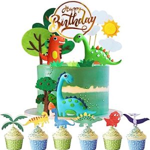 26 Pcs Dinosaur Cake Toppers